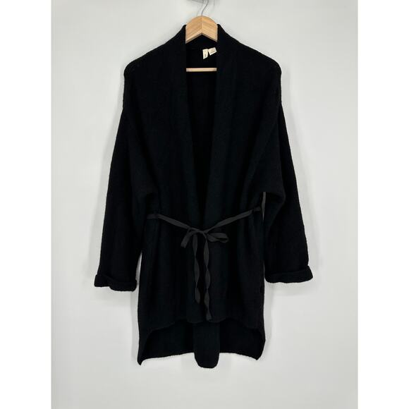 Anthropologie Moth Vallon Cardigan Belted Longline Duster Cozy Wrap Sweater - Picture 5 of 15